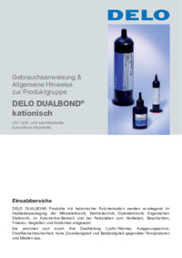 DELO DUALBOND cationic