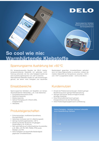 Warmhärtende Klebstoffe